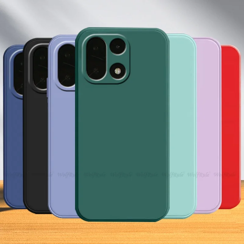 For Oneplus 15 Case Cover Oneplus 15 Capas New Original Liquid Silicone Phone Back Bumper TPU Shockproof Soft Fundas Oneplus 15