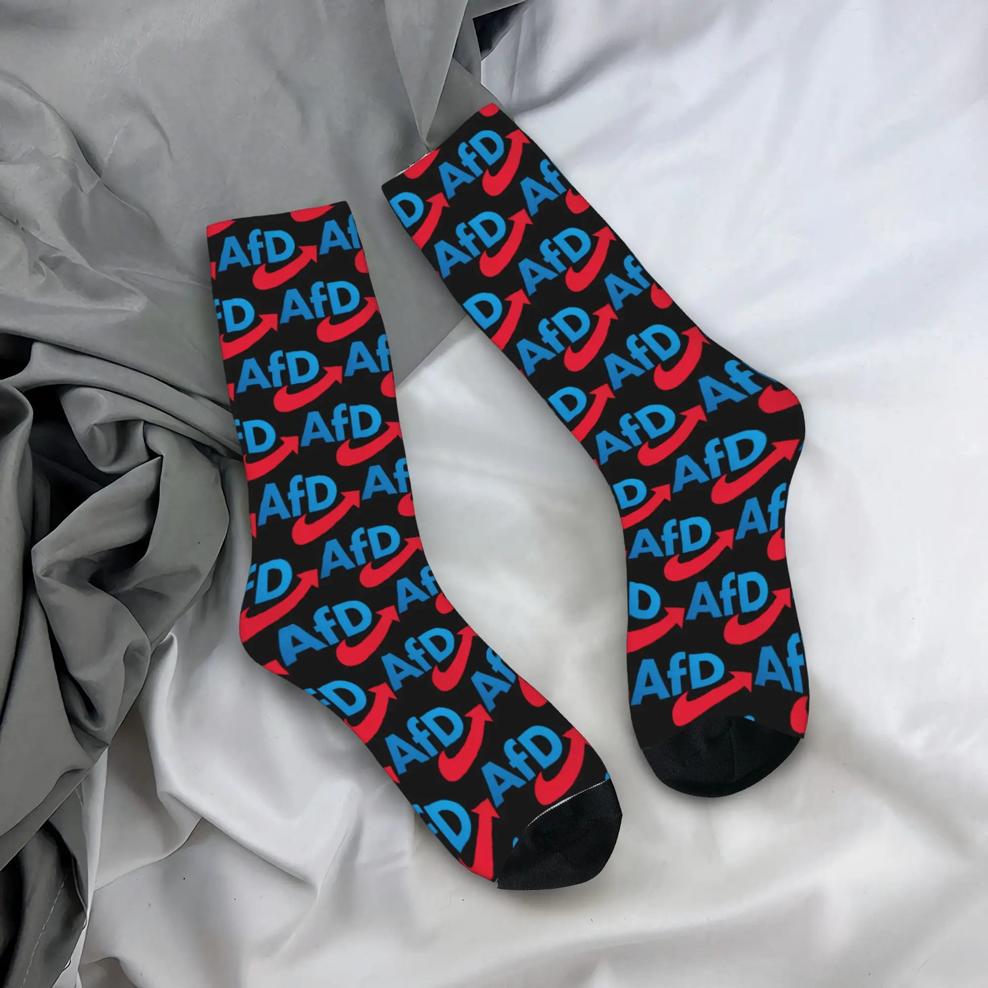 Afd Alternative Logo Socks  Design Stockings Non Slip Women Men Socks Comfortable Winter Modern Climbing Socks
