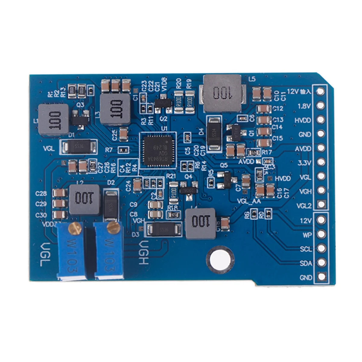 効率的な VGH VGL DC モジュール修理 LCD パネル DC ボード