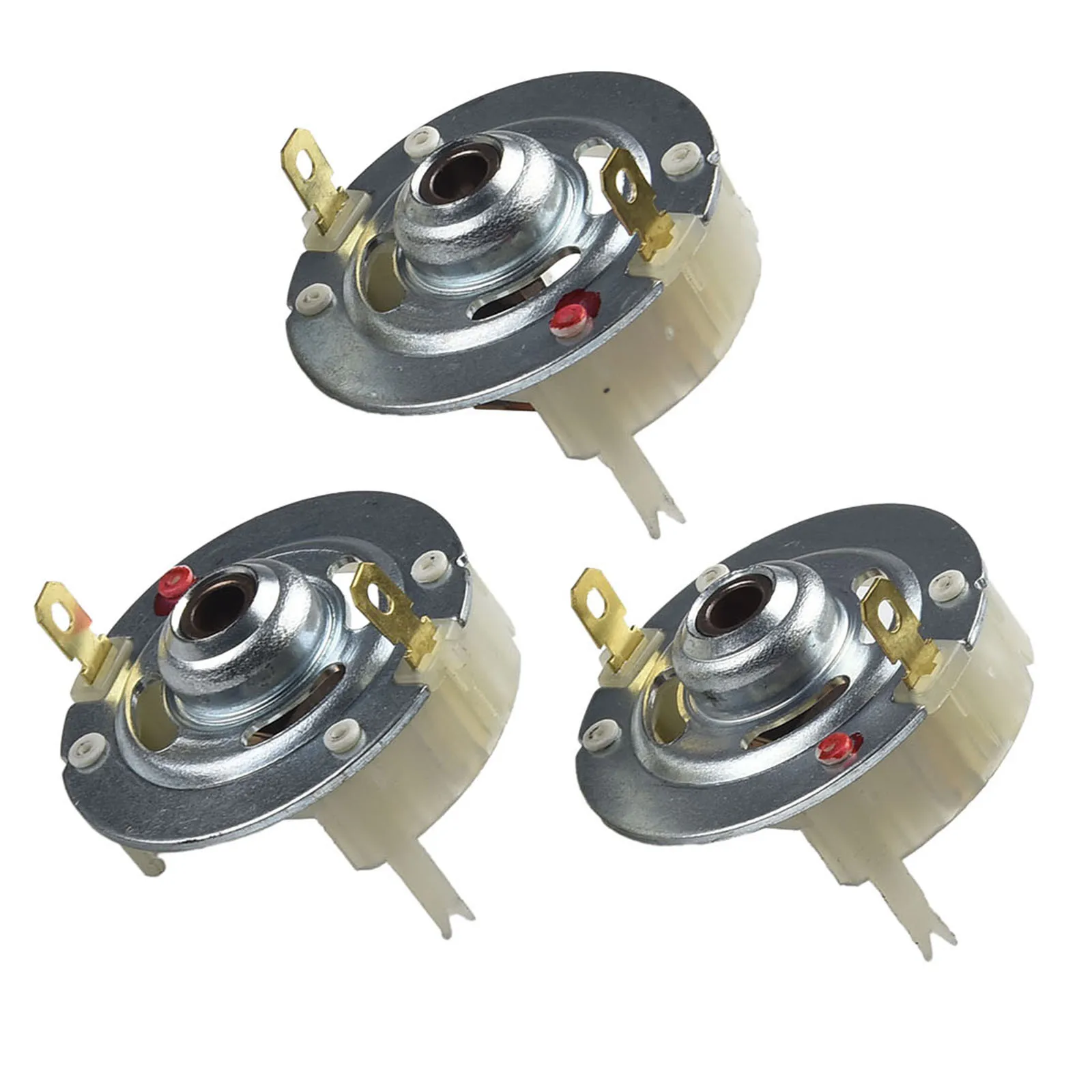Brush Holder Kit 3 Pieces for 775 750 755 Electric for Drill Motors Supporting Brush Commutation in 12V and 24V DC Motor Systems