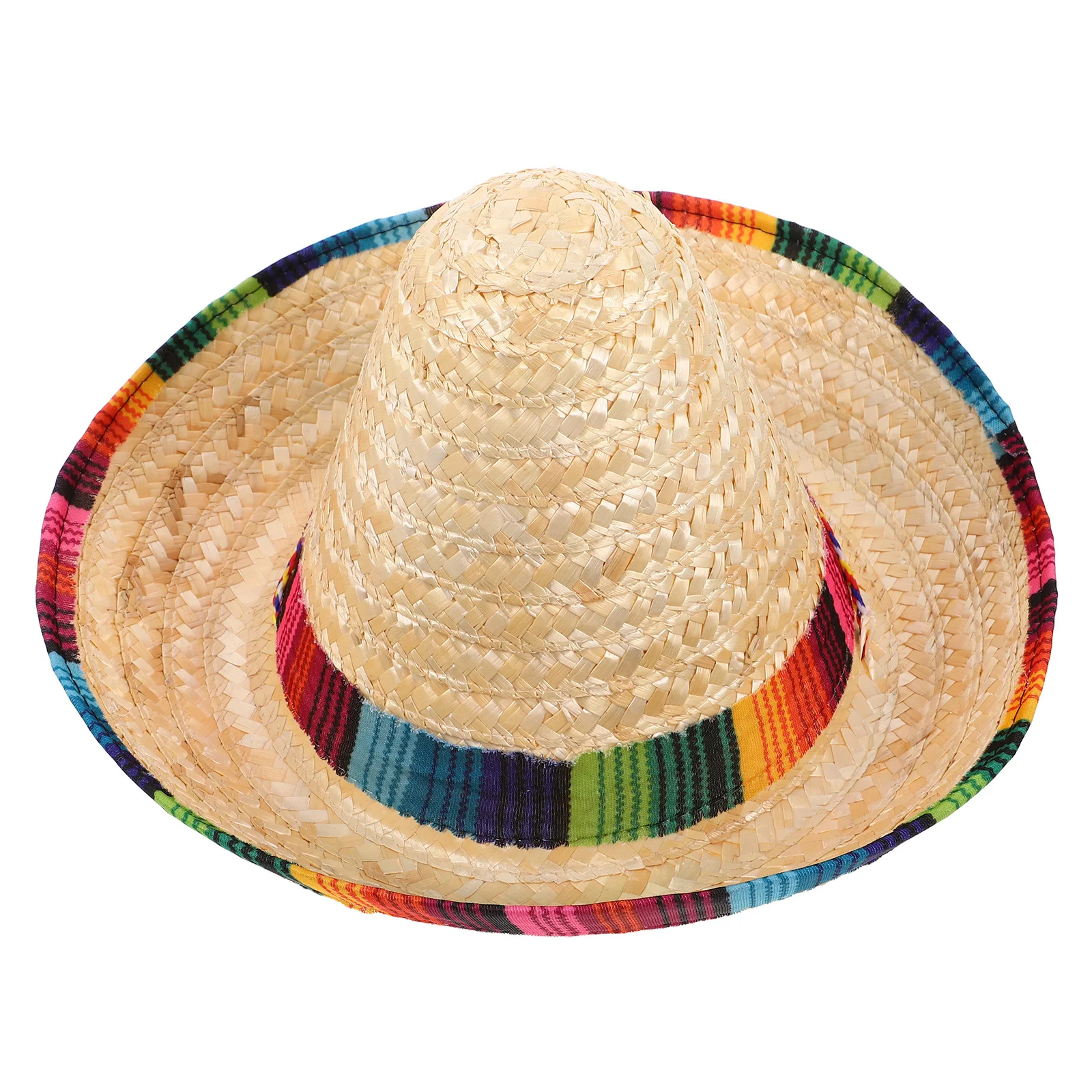 

Mexican Hat 43 Cm Adjustable Straw Sombrero For Adult Kid Pet Dogs Party Carnival Costume Accessory Fiesta Decor Western