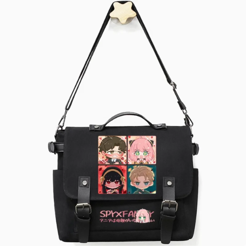 Anime Spy Family Anya Forger Cosplay Casual Oxford Messenger Bag Schoolbag Shoulder Bag Student Teenager Gift B1580