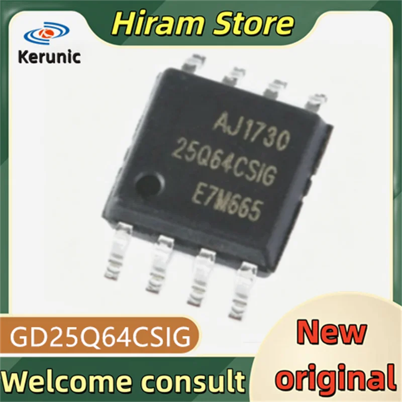 5PCS 25Q64CSIG New and original GD25Q64CSIG GD25Q64CS GD25Q64