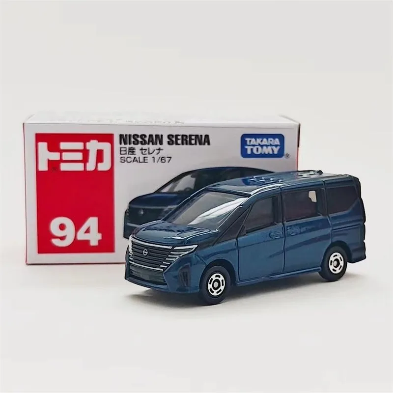 

TAKARA TOMY Tomica No 94 SERENA Business MPV Alloy Car Model Red White Box Toy for Boys Collection Display Piece