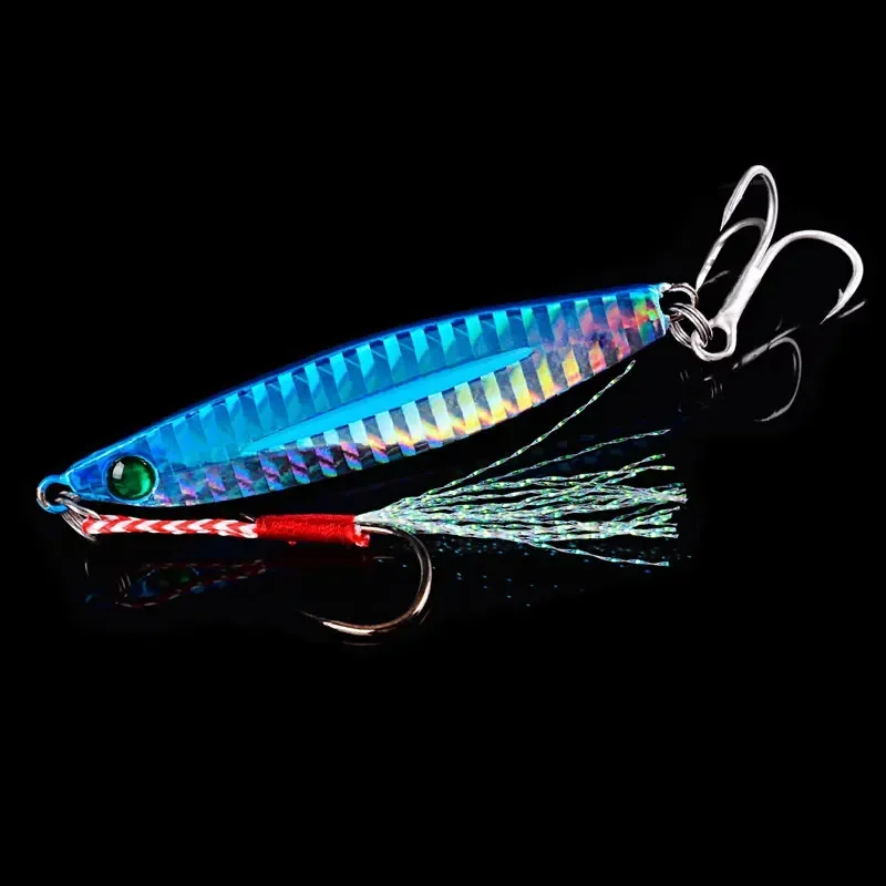 Aorace 1Pcs Metal Cast Jig Spoon 7g-10g-14g-17g-21g-28g-40g-60g Casting Jigging Fish Sea Bass Fishing Lure Tackle