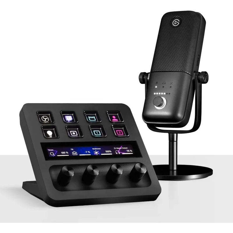 Suitable for Elgato Stream Deck+15 key XL32 key live broadcast guide switching station macro key programmable