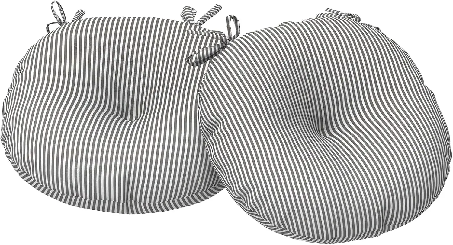 

Уличные подушки для стульев для бистро, набор из 2 водоотталкивающих подушек для стульев, круглая подушка для украшения дома и сада,