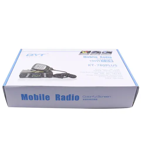 QYT KT-780 प्लस 100W शक्तिशाली VHF 136-174Mhz हैम कार मोबाइल रेडियो ट्रांसीवर KT780 200CH लंबी दूरी का शौकिया ट्रांसीवर 10 best sales qyt kt 780 प्लस - №6