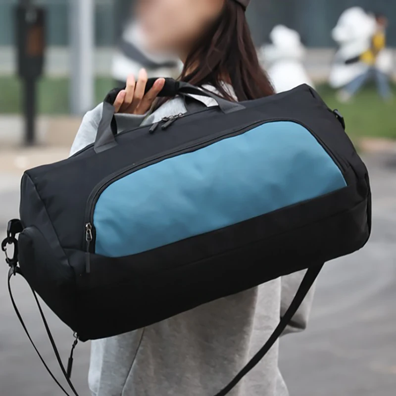 Yoga Bag Waterproof Sports Fitness Handbag Large capacity Travel Pack Single Shoulder Swimming Bags Dry Wet Separation Handbags