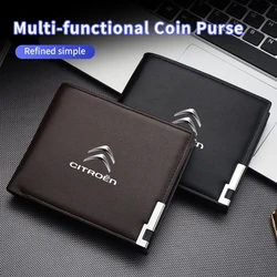 Car Wallet Driver's Licence Insurance Card Holder For Citroen C4 C3 C5 C1 C2 Berlingo Celysee Cactus Picasso Aircross Saxo Grand