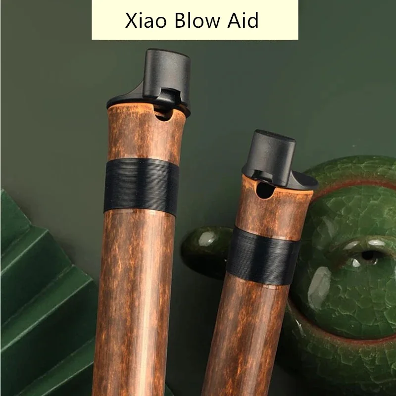 Chinese Flute Xiao With Blower Mouthpiece Suitable For Beginners Purple Bamboo Vertical Dizi Xiao Send Tassel