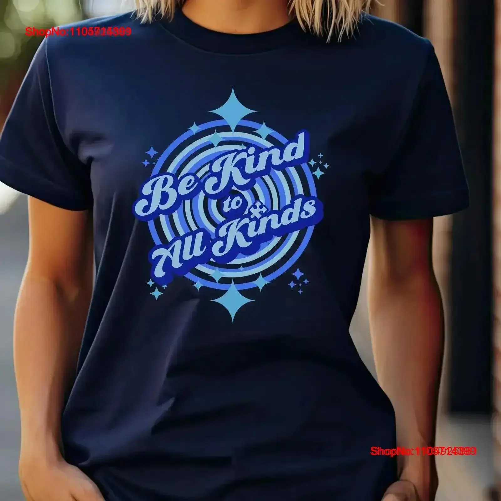 T-shirt rétro vintage pour la sensibilisation à l'autisme, avec la phrase « Be Kind », pour maman, papa, tante, professeur, neurodivergence, soutien TDAH, ambiance années 70, thérapeute en orthophonie.
