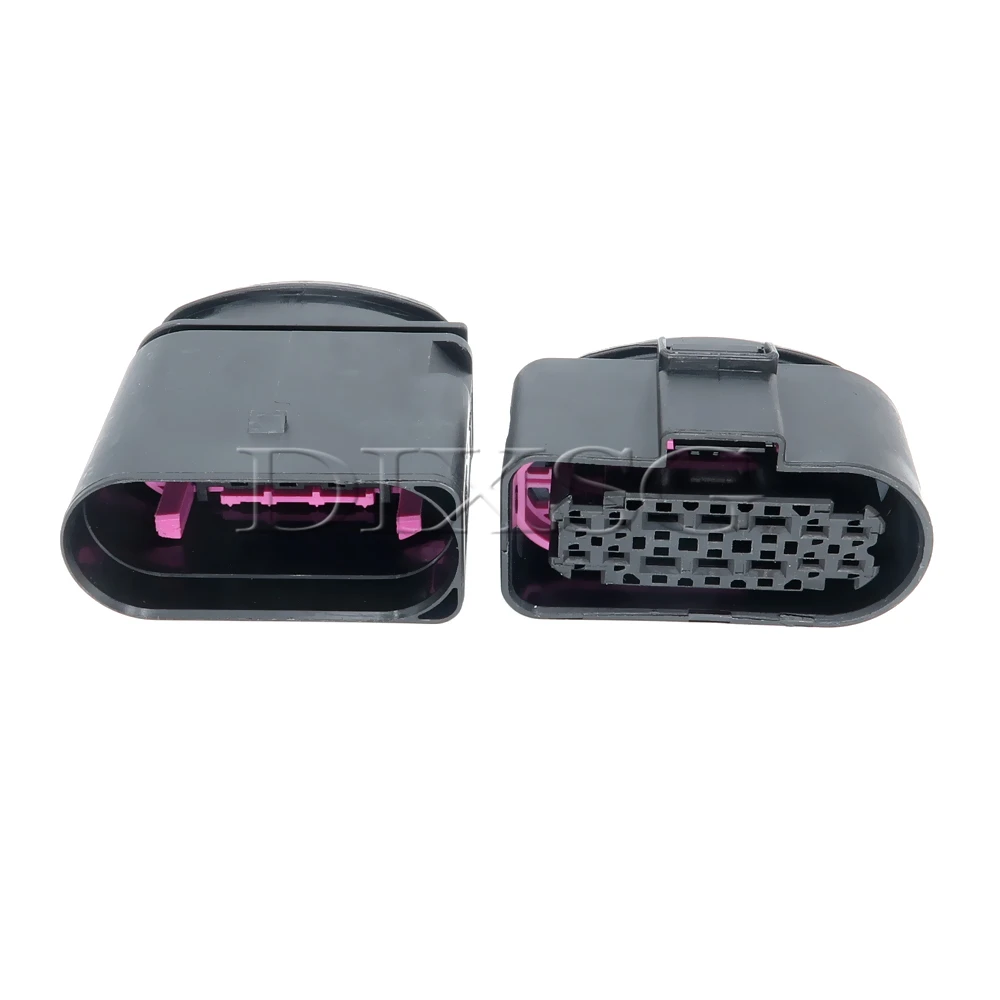 1 Set 14 Pin 175965-2 1123882-2 638608-2 1565543-1 Car Xenon LED Headlamp Cable Harness Plug for VW Audi Automobile Accessories