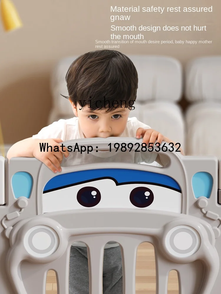 WL الأطفال الأرض لعبة سياج حصيرة للزحف الطفل سياج منزلي داخلي