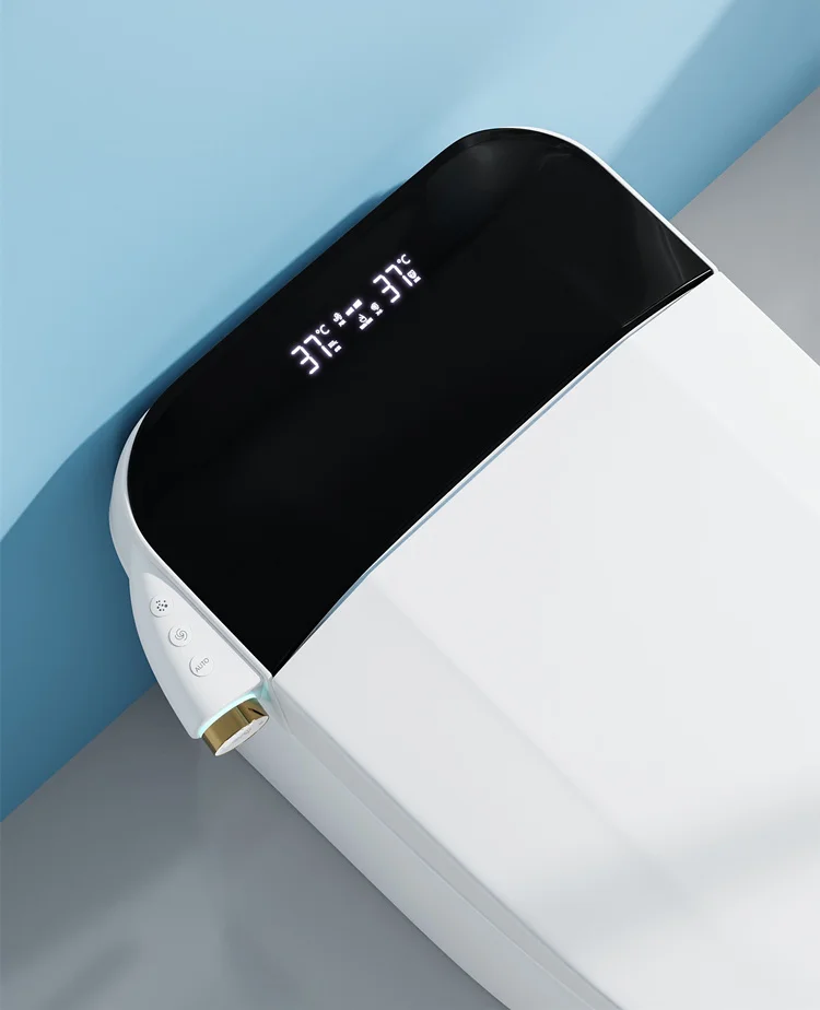 Home Decoration Bathroom Smart Electronic Automatic Flush Sensor Water Closet Toilet view 5