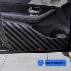 Car Accessories Door Edge Protection Pad Anti-kick Door Mats Cover For Mercedes Benz GLE Class W167 V167 GLE350/GLE450/400d 2020