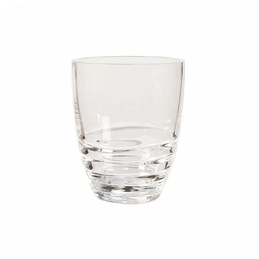 

Swirl Acrylic Glasses Drinking Set of 4 DOF 15oz Plastic Drinking Glasses BPA Free Cocktail Glasses Drinkware Set Drinking Wate