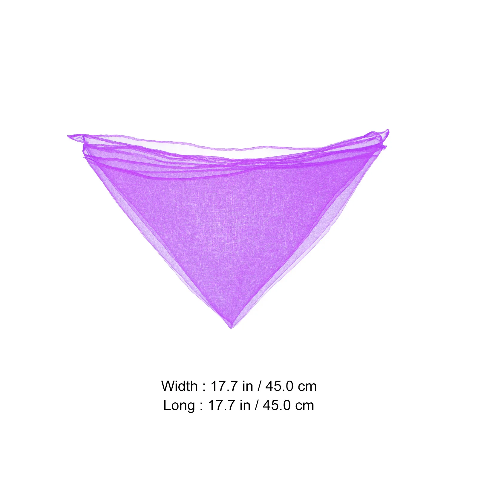 

10pcs Pure Color Square Scarves Lightweight Silky Scarf For Kids Dance Performance Thin Breathable Chiffon Scarves Portable Neck