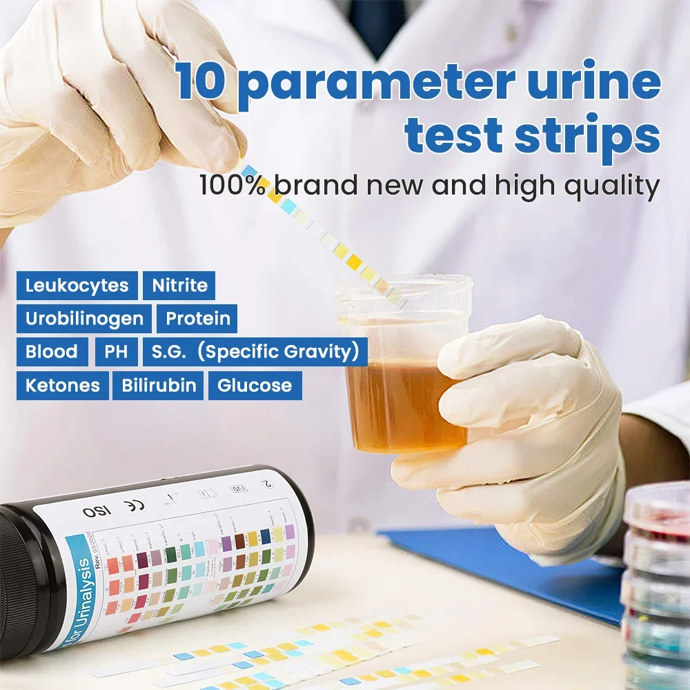 10 Parameters URS-10T Test Strips for W-200B/W-600/IU-100