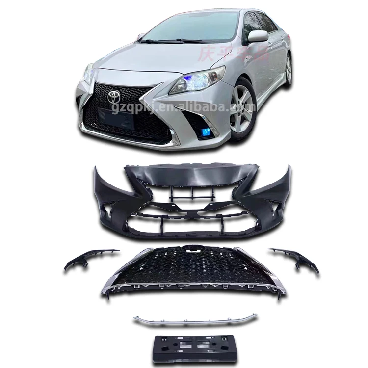 For 2007-2013 Toyotas corolla front bumper lexus version of front bumper Body kit