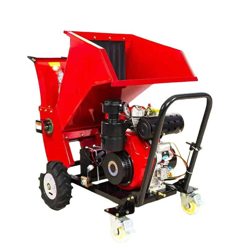 

Portable 16 Hp Diesel Motor Wood and Branch Chipper Shredder High-Efficiency Energy-Saving Agricultural Machinery & Equipment