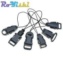 10 Pcs/Pack Detachable Buckle For Lanyard Worker Tag ID Card Holder Lanyard Accessories