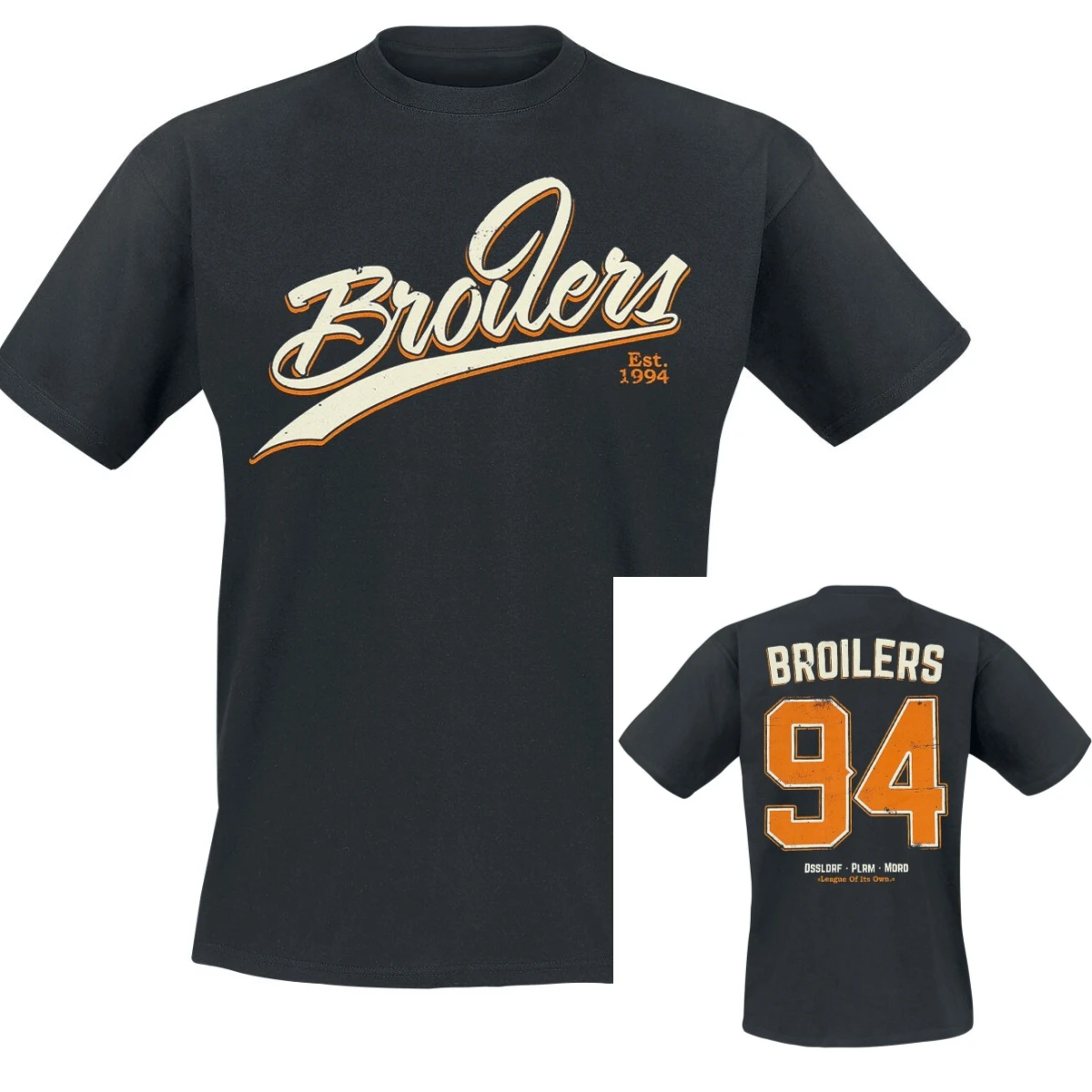 Camiseta League of Its Own Broilers para hombre y mujer, camiseta gráfica Vintage de Metal Rock Band, 100% algodón, ropa de calle de verano
