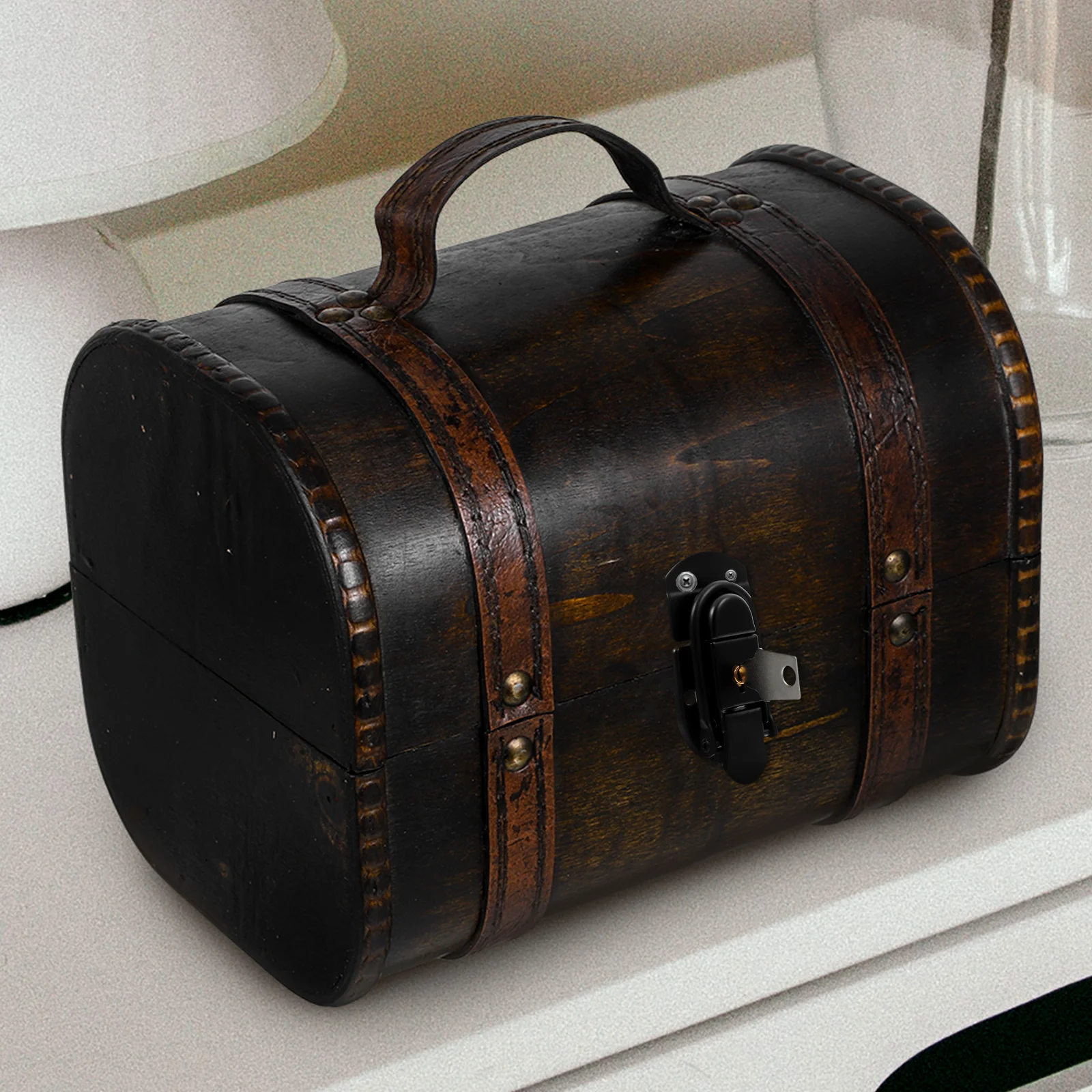 

Suitcase Latch Buckle Small Metal Hasp Lock For Jewelry Box Wooden Cases Durable Toggle Locking Latch Travel Bag Guitar