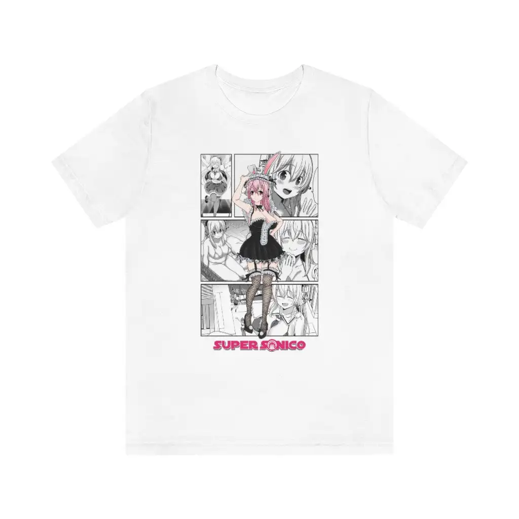 Hot Product Super Sonico New Model Anime Lover T Shirt Year Round Clothing Personality Clothes Plus Size Unisex High Quality Tee