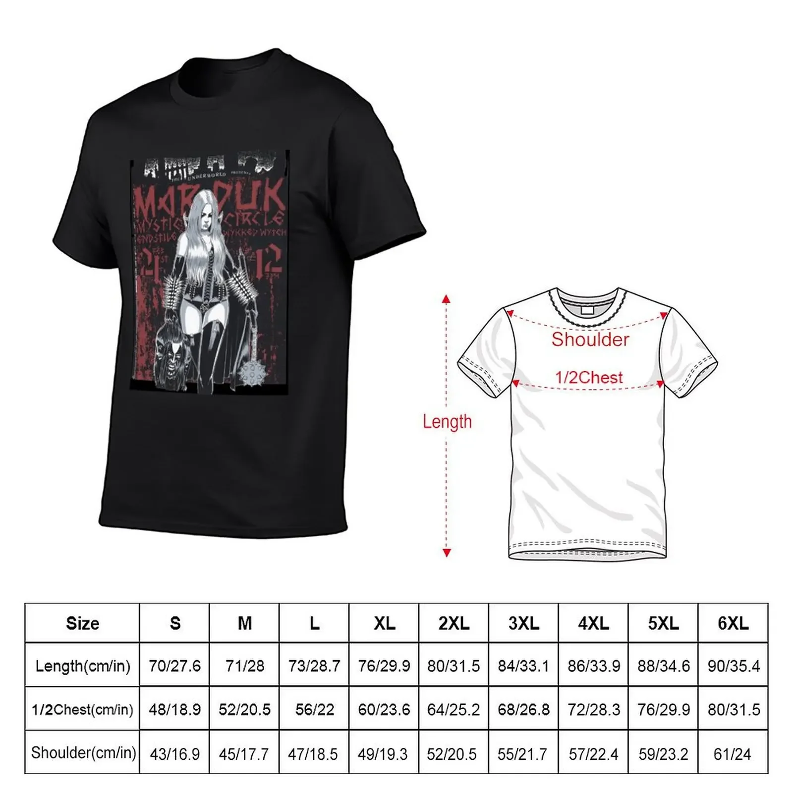 Marduk Metal T-Shirt graphic t shirt vintage for a boy anime figures blanks t shirts for men cotton