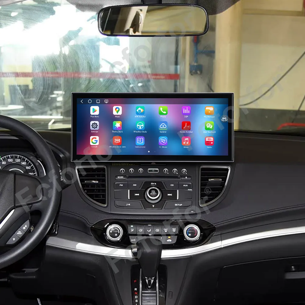 

15,8-дюймовый вертикальный экран для Honda CR-V 2012-2016: автомобильная мультимедийная аудиосистема, GPS-навигация, Carplay, Android Auto, 4G LTE