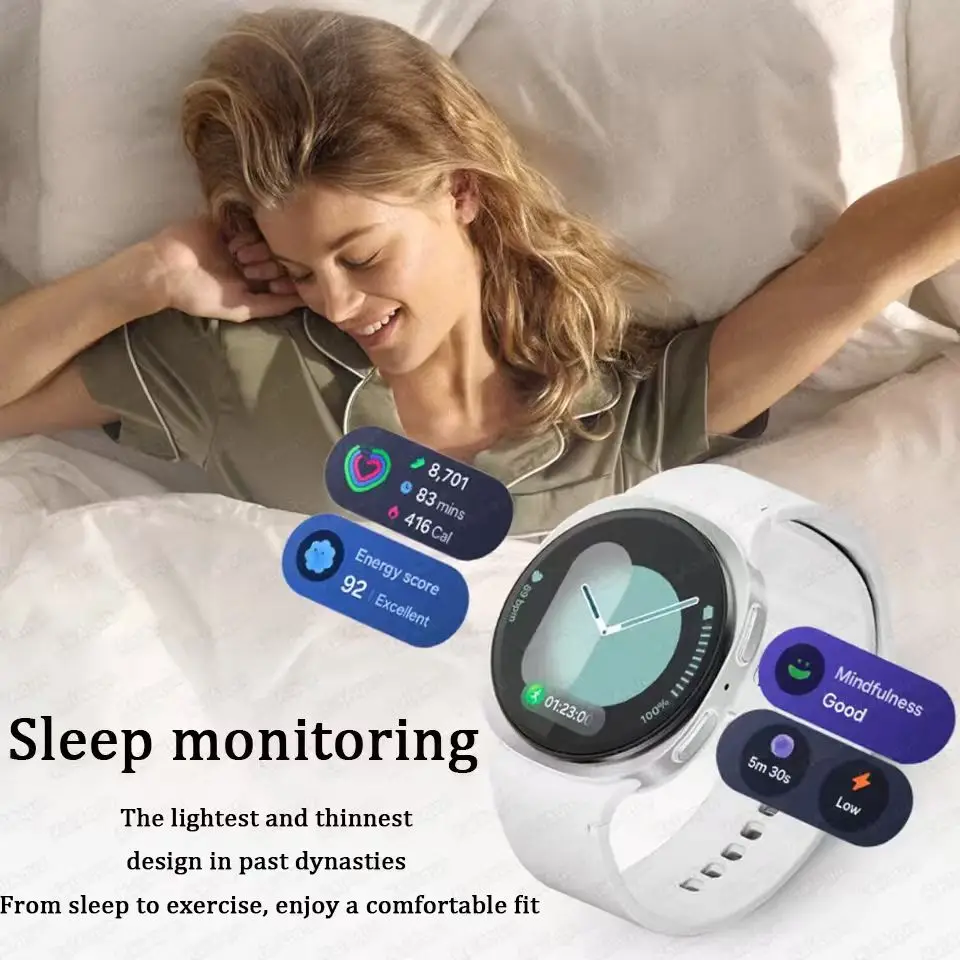 ساعة أصلية 8 ساعة ذكية كلاسيكية 2025 شاشة فائقة الدقة ChatGPT GPS NFC بوصلة ساعة بلوتوث دعوة مقاوم للماء ساعة الرجال النساء