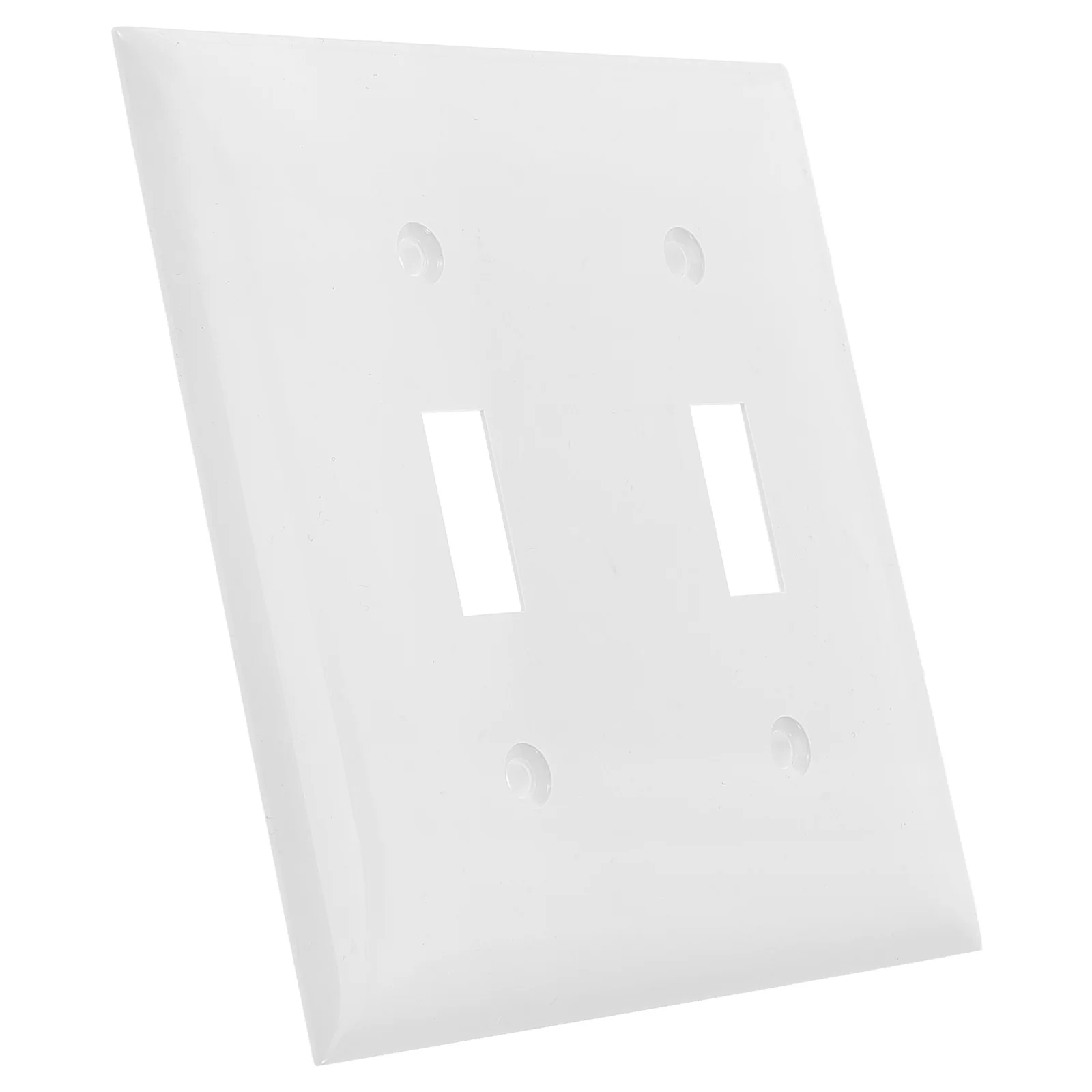 

Switch Panel Double Plate Light Board 1160X1150X050CM Toggle Cover Lamp White Tool Wall