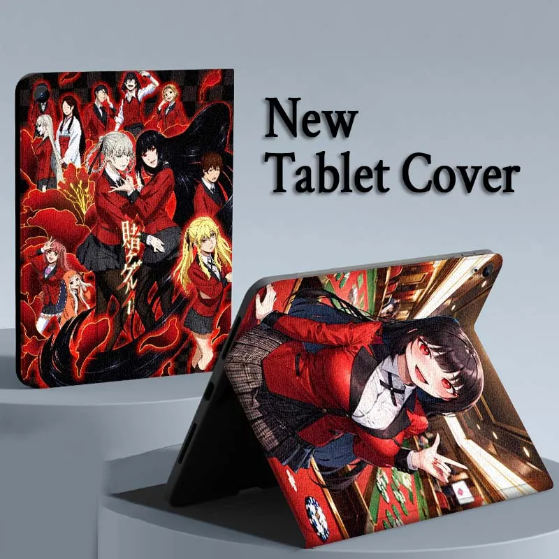 

Japanese anime Kakegurui Tablet Case For Samsung Galaxy Tab A A7 A8 A9 A11 S6 S11 Lite Plus 10.1 10.4 10.5 Inch