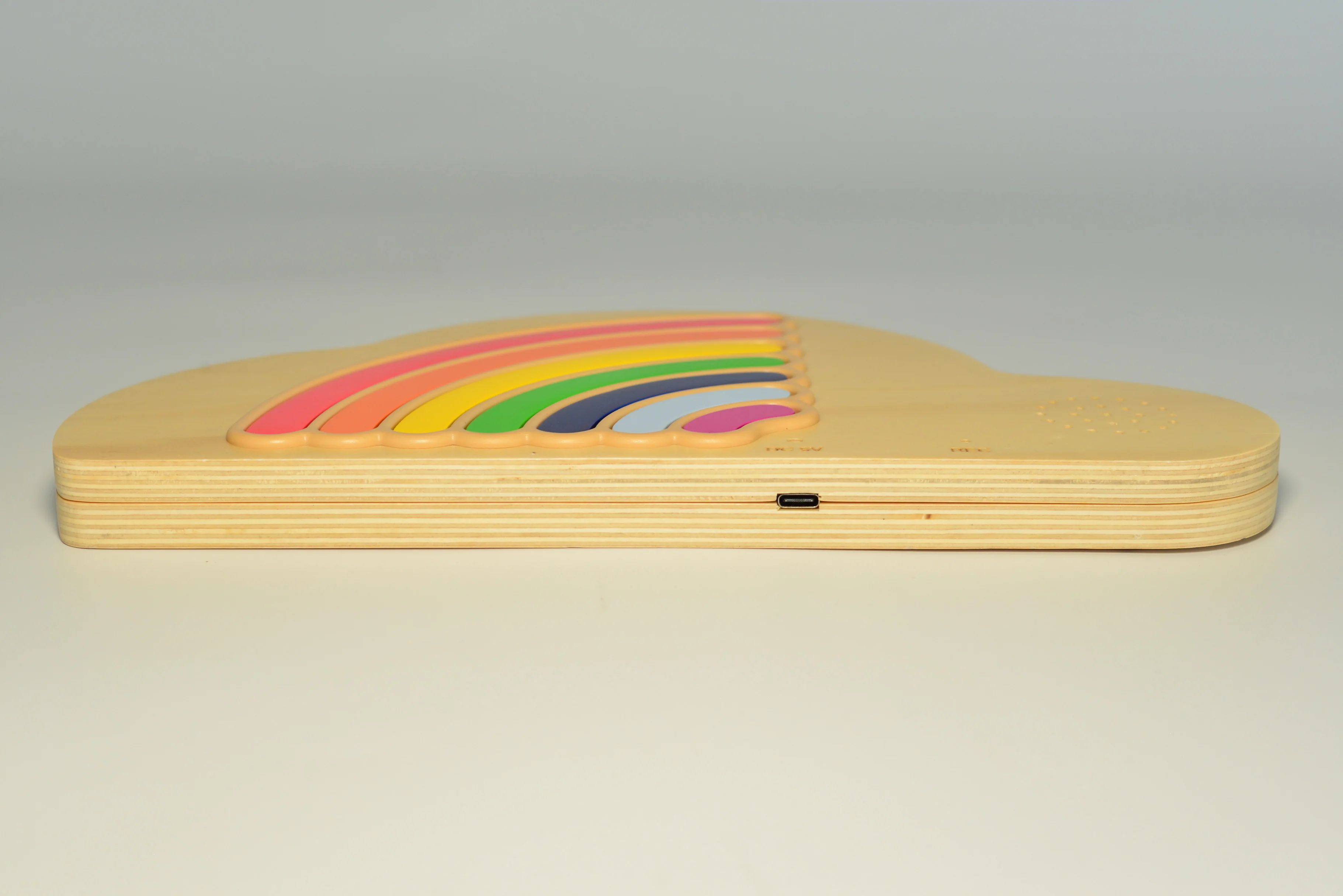 TOG Wooden Rainbow Recordable Board | Sensory Early Education, Puzzle Logic & Fun Kids Toy