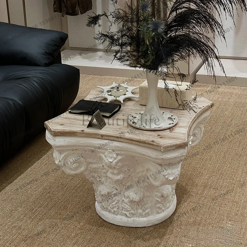 

American Classic Coffee Table Mid Century Aesthetic Unique Design Coffee Table Beauty Elegant Mesa De Centro Home Furniture