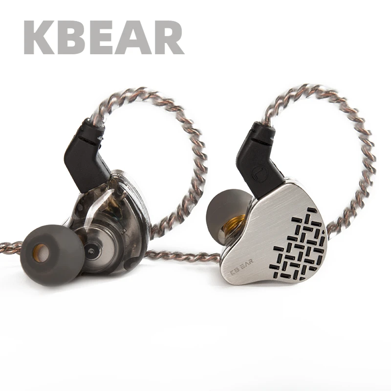 KBEAR Rosefinch Game e-sports In-ear Headphone OFC Detachable Audio Cable Wired Earphone Monitor Dynamic Music HIFI IEM