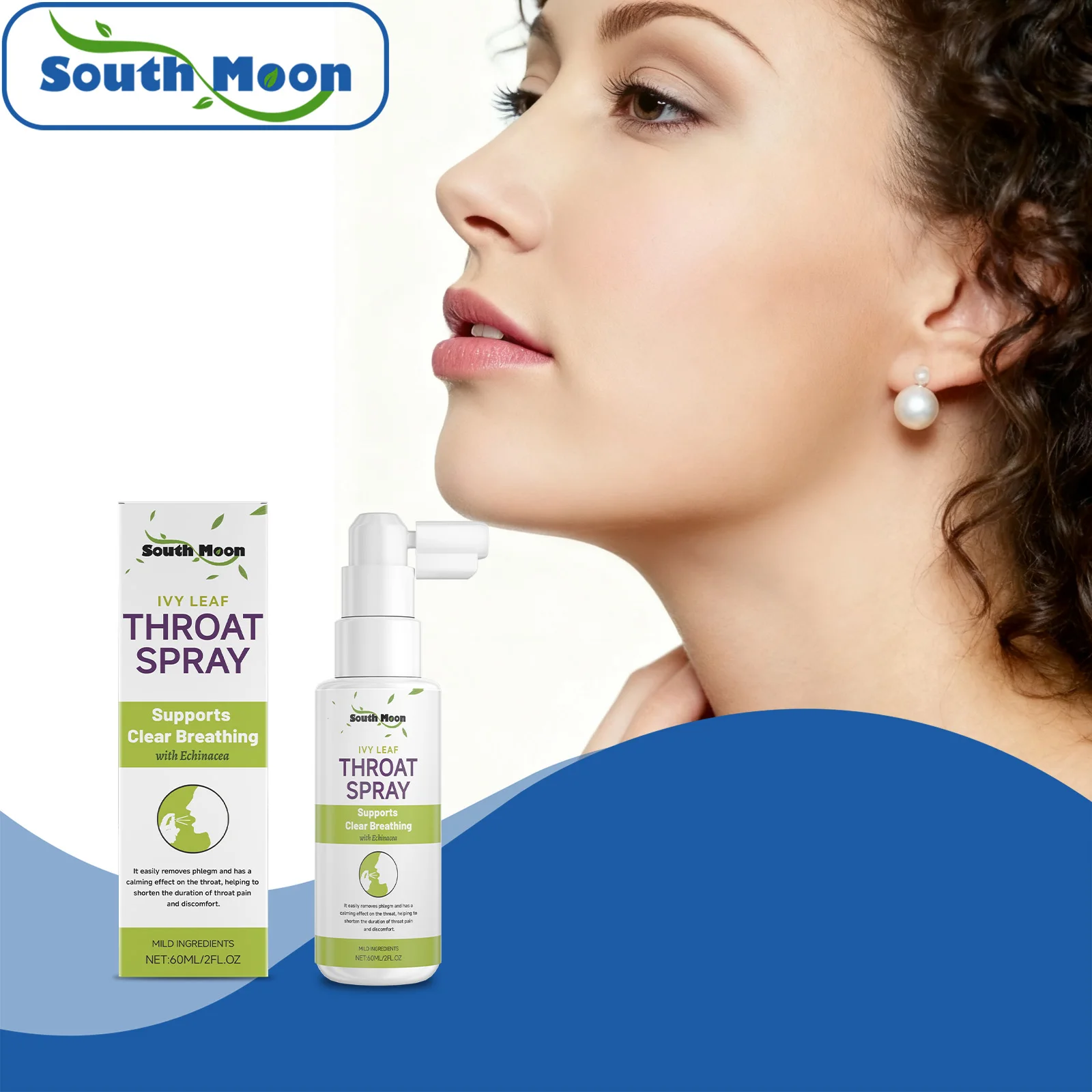 Спрей от боли в горле, снимает кашель, заложенность носа, дыхание, детокс, гладкое дыхание, против воспалений, травяной очищающий спрей для легких Спрей от боли в горле, снимает кашель, заложенность носа, дыхание, детокс, гладкое дыхание, против воспалений, травяной очищающий спрей для легких