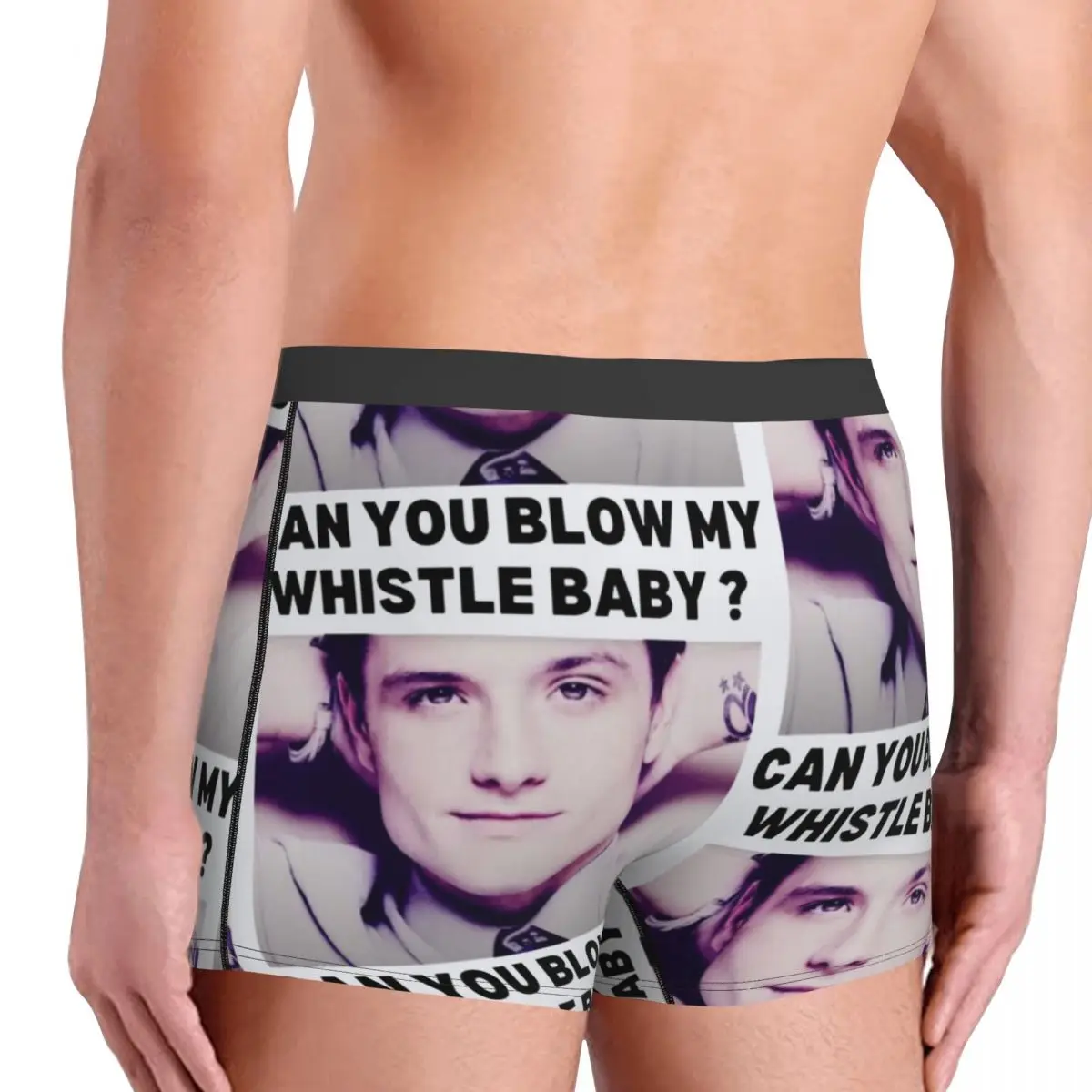 Josh Hutcherson 4 Men\'s Boxer Briefs special Highly Breathable Underwear High Quality 3D Print Shorts Gift Idea