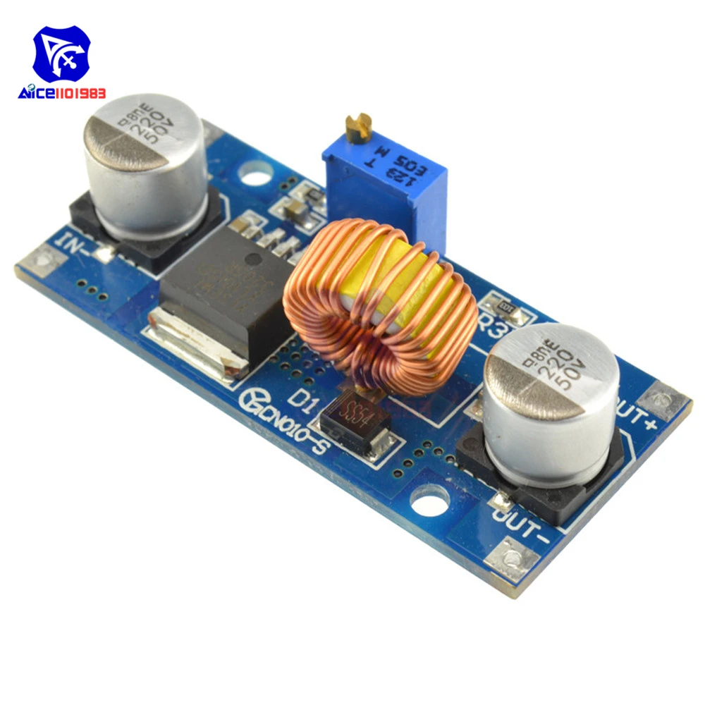 XL4015E1 5A DC-DC Buck Step-down Module Step-down Circuit DC To DC Voltage Step Up Down-converter Voltage And Current Regulator