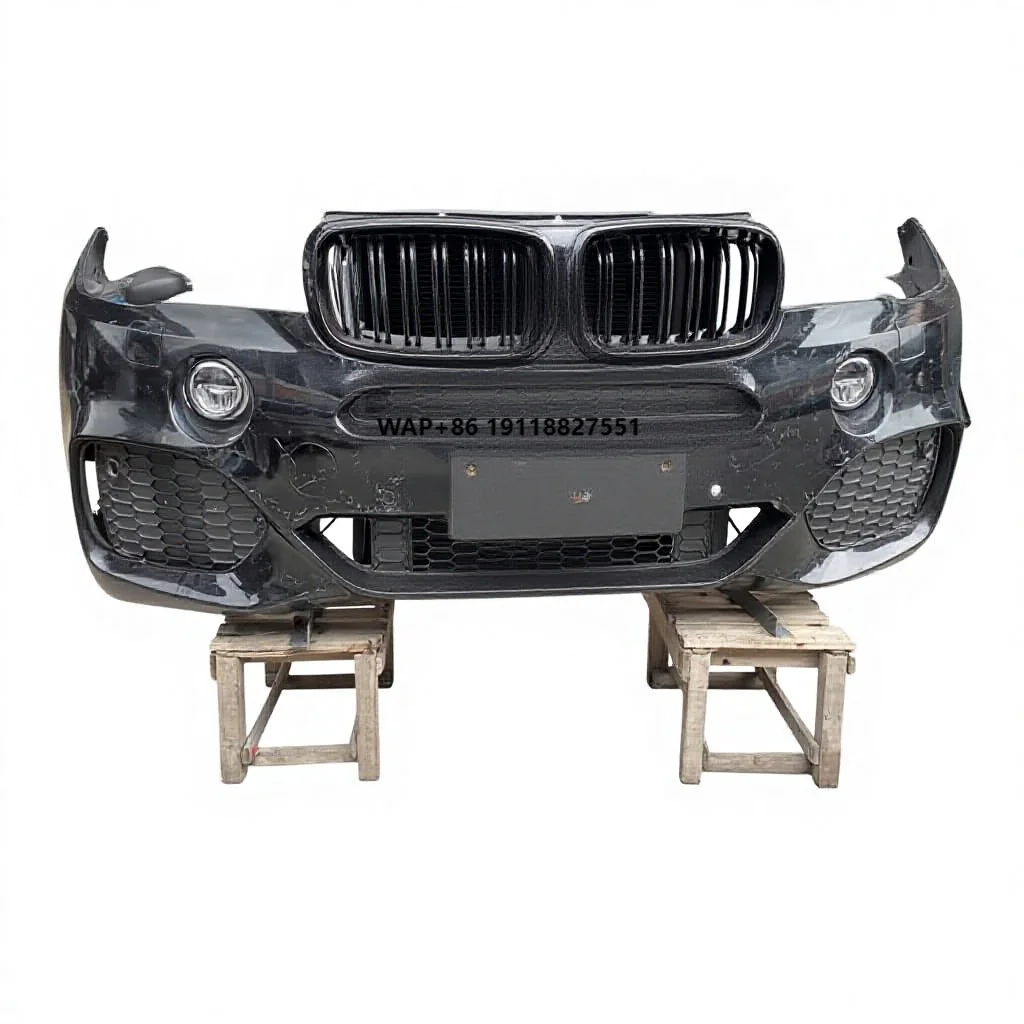 

Suitable for X5 F15 F16 front nozzle assembly, front bumper assembly, water tank radiator, electronic fan