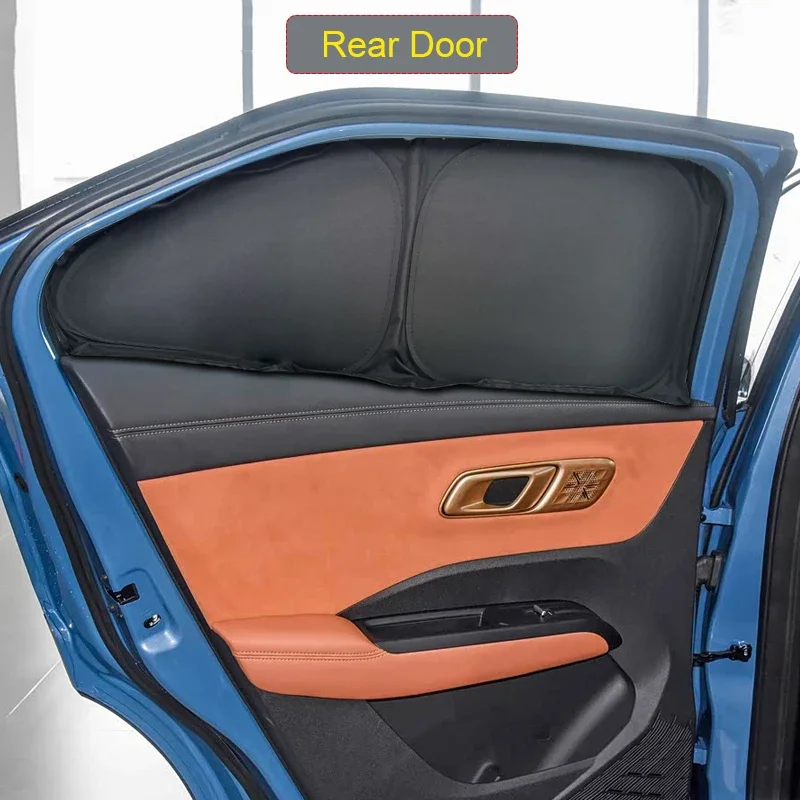 

Car Black Window Privacy Sunshade Auto Anti-UV Heat Insulation Protect Cover Interior Accessory For NETA X 2024-Present