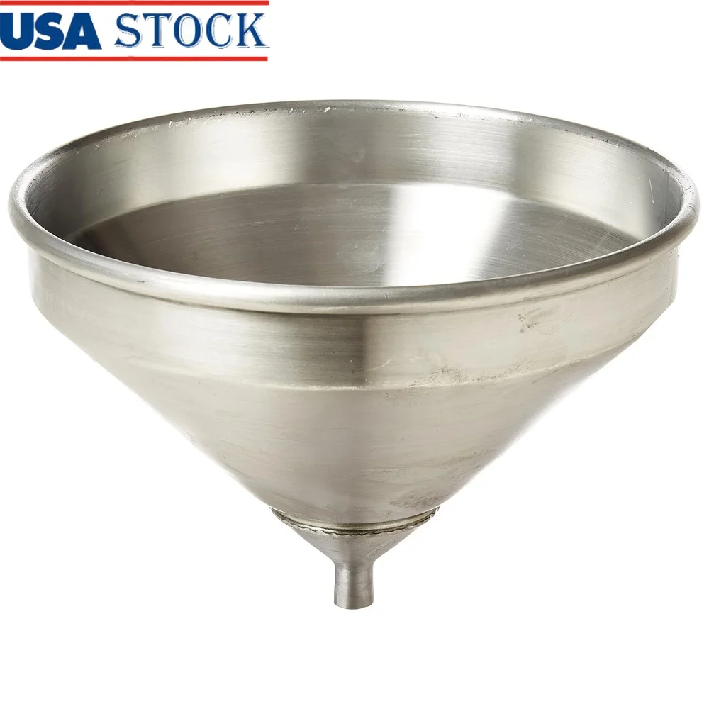 

Aluminum Strainer Funnel 9 Inch Kitchen Tool Heavy Duty Cooking Equipment Food Preparation and Serving