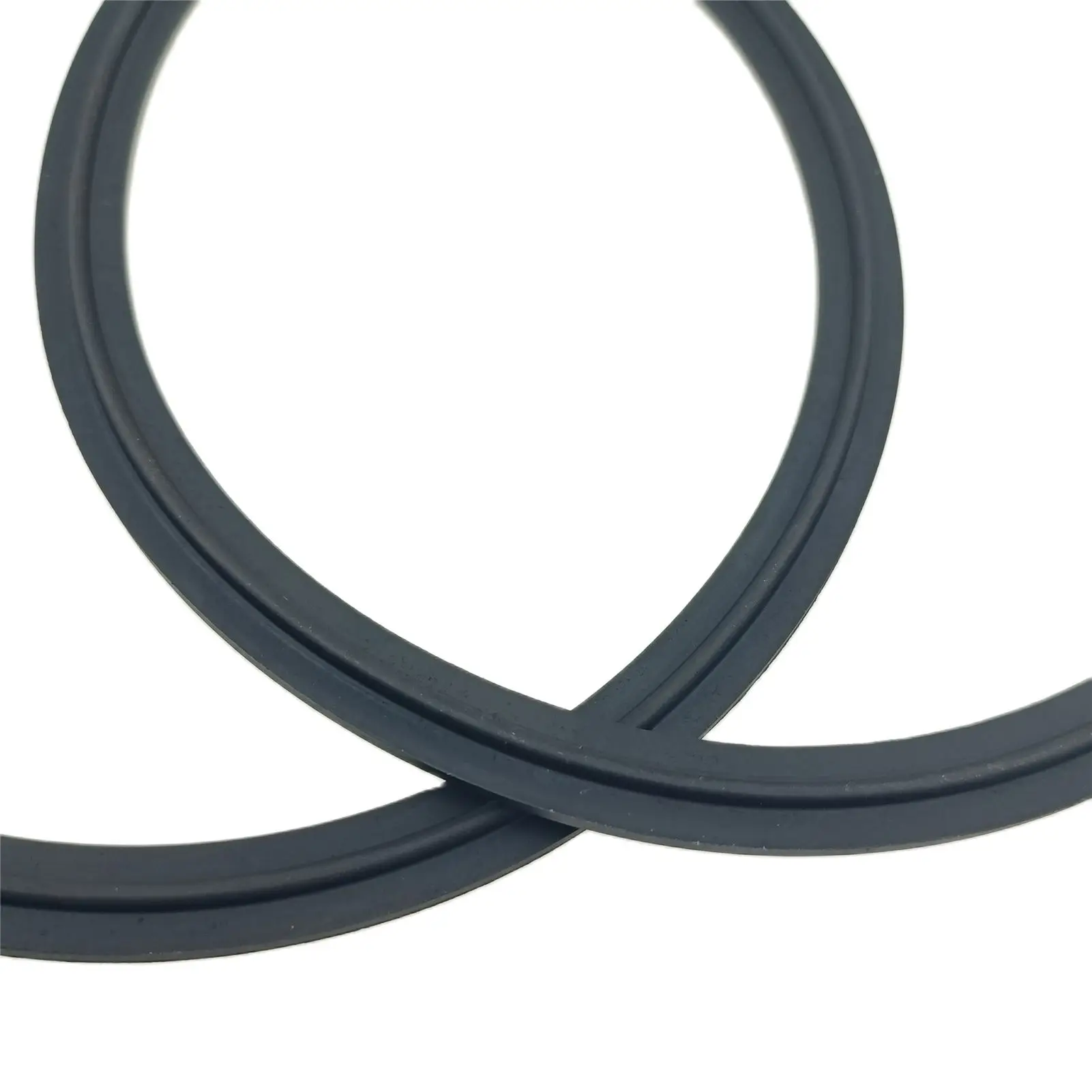 트라이 클로버 호환 FKM 개스킷 트라이 클램프, 6 인치 씰링 팩 2 개