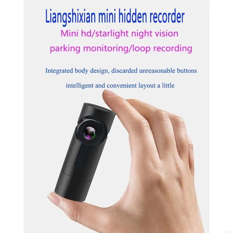 DVR Wide Angel Wifi Interconnection Driving Recorder High-definition Night for Vision Parking Monito New