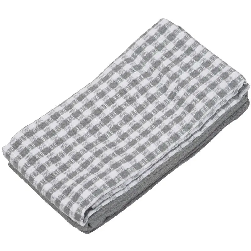 A67M-Classic Kitchen Towels, 100% Natural Cotton, The Best Tea Towels, Absorbent And Lint-Free, Machine Washable, 18 Pack