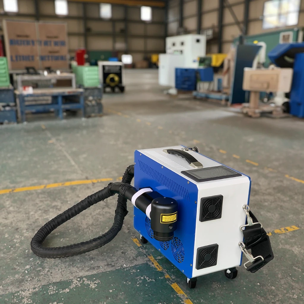 

Лазерная установка SIMAN для очистки от ржавчины, импульсная, 200 Вт, новая модель, для металла и алюминия, высокая безопасность, 5-15 м/ч