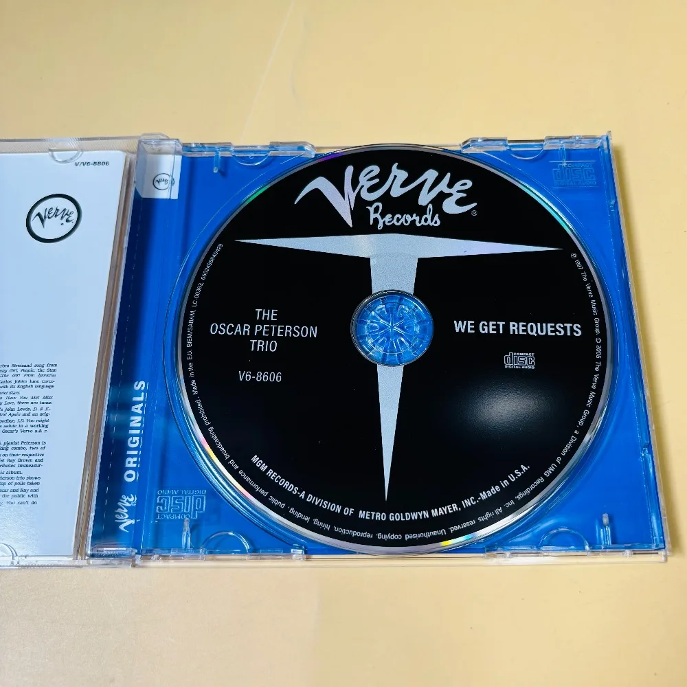 Oscar Peterson Trio Classic Jazz CD Audiophile Double Bass HiFi Test Disc Out Of Print Nuevo Sellado