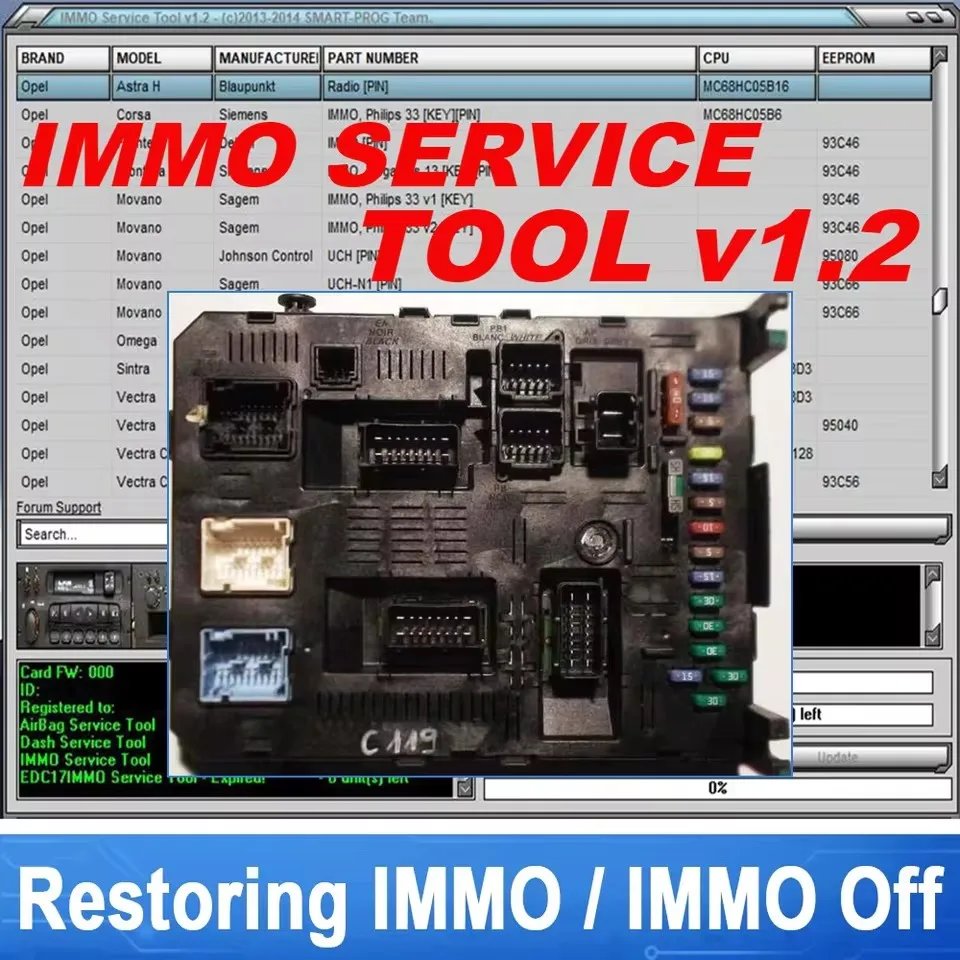 IMMO Universal Decoding 3.2 with free keygen Car diagnostic software link 32GB USB 2021 Hot Sell EcuVonix 3.2 Unlimited Crack