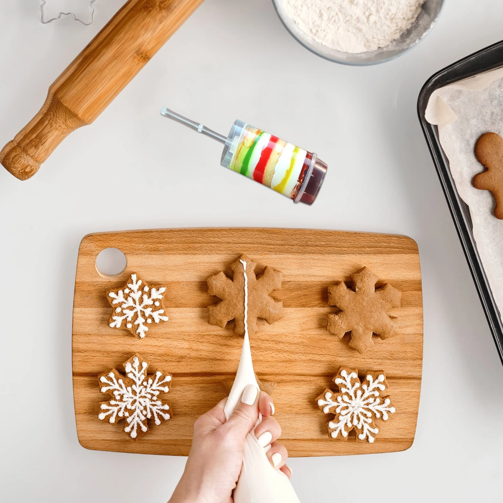 

20Pcs Push Pops Cake Holders Cylinder Mold Food Safe Plastic Leak Proof Base Easy Wash Reuse Push Containers for Cake